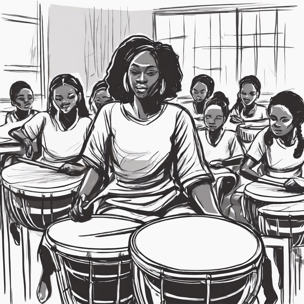 African Drum Ensemble Live Performance